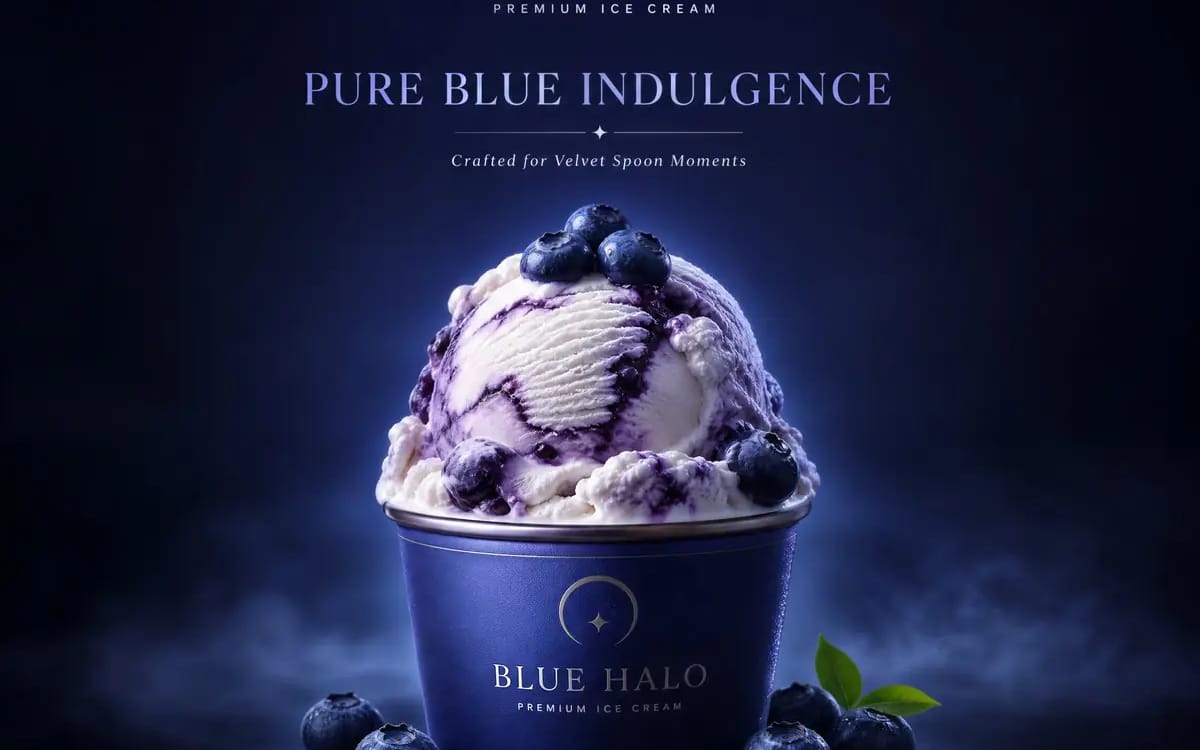 Create an ultra-premium commercial poster for a fictional