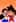 Grok Imagine prompt for Chibi Goku and Chi-Chi Animation