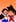 Grok Imagine prompt for Chibi Goku and Chi-Chi Animation