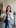 UGC video of a girl demonstrating stockings in a dressing room