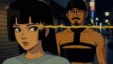 1970s Vintage Anime Action Scene