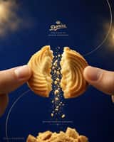 Create an ultra-premium commercial poster for DANISA Butter