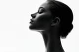 Fine art black and white portrait photography