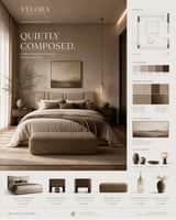 Create an ultra-premium real estate interior sales poster
