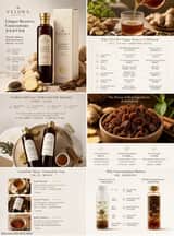Create an ultra-premium e-commerce detail-page sales poster