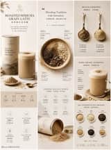 Create an ultra-premium e-commerce detail-page sales poster