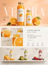 Create an ultra-premium e-commerce detail-page sales poster