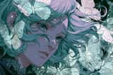 Dark shoujo anime style, Subject with delicate features