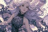 Dark shoujo anime style, Subject with delicate features