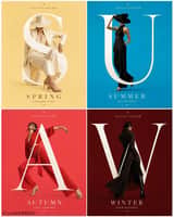 Create an ultra-premium 2x2 poster campaign board