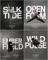 Create an ultra-premium 2x2 poster campaign board