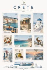 Create a premium commemorative postage-stamp collection