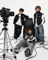 A premium editorial fashion campaign photographed