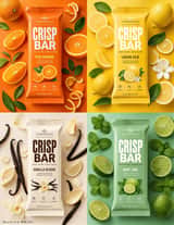 Create an ultra-premium vertical flavor campaign poster