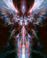 A Fractured Prism Refractions depiction of Subject