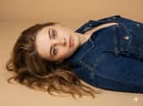 Intimate Denim Editorial Studio Portrait