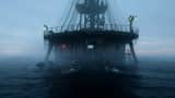 Abandoned Deep-Sea Drilling Platform