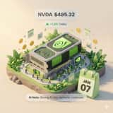 Autonomous Financial Artist Prompt for 3D Stock Visualization