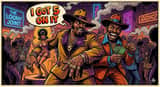 Blaxploitation Comic Art 'I Got 5 On It' Prompt