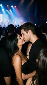 Candid 35mm Concert Romance Film Still