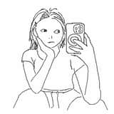 Filtro MS Paint disegnato male
