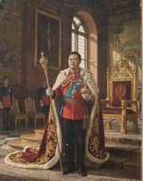 Detailed Oil Painting Prompt for a Regal King Portrait