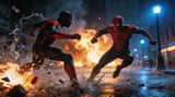 Dynamic Superhero Action