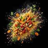 Explosion Food Poster for Marketing