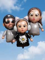 Vol en Montgolfière en Famille avec Éléments Statiques