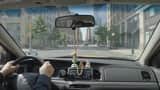 First Person Taxi Drive Simulation