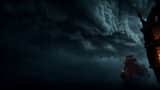 Furious Giant Dragon Emerging from Ocean-2