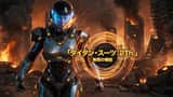 近未来的な Titan Power Armor を纏った戦士