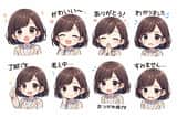 Generating LINE Sticker Style Expressions