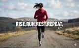 High-Contrast Commercial Sports Photography of Runner