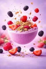 High-Speed Food Photography with Exploding Ingredients
