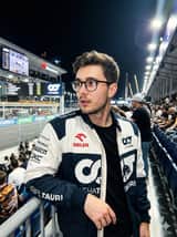 Hyper-Realistic Candid Night Race Photo with iPhone Flash Aesthetic