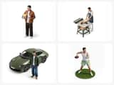 Isometric Figurine from Selfie Prompt Template