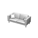 Bố cục phòng khách đẳng cự dựa trên ảnh ghế sofa