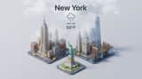 Isometric Miniature 3D City Cartoon Scene