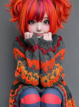 Kawaii Doll Magical Realism Character Portrait Prompt