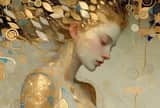Klimt-Inspired Ethereal Portrait Video Prompt-2