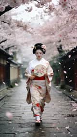Kyoto Geisha Moment