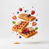Macro Product Photography for Floating Food