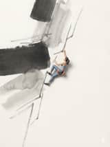Miniature Ink Movement Image Generation Prompt