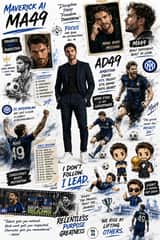 Collage de scrapbooking sportif motivationnel