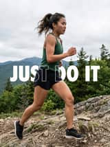 Motivational Trail Running Action Shot Prompt