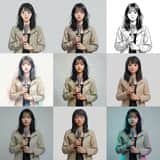 Multi-Cut Image Generation with Style Variation