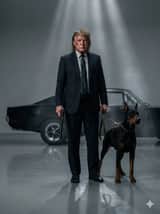 Cena de Filme Neo-Noir de Assassino de Aluguel