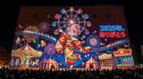 New Year's Eve Projection Mapping on Skyscraper Prompt
