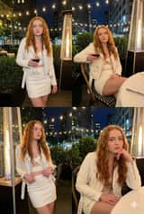 Nightlife Collage Prompt (Sadie Sink Likeness)
